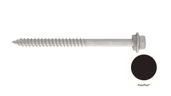 14G-10x90mm Hex Head Self Drilling Timber Screw - Galv +Seal - FLAXPOD