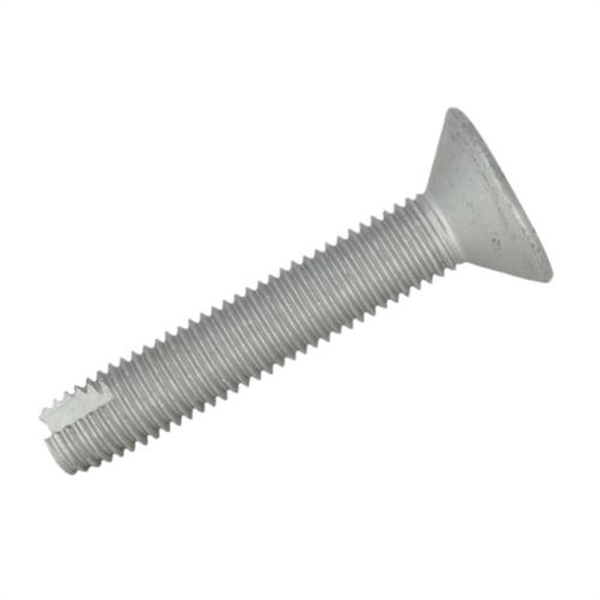 M9X50 Countersunk Hex drive Type 23 Screw Stainless Steel 410 + Dacromet