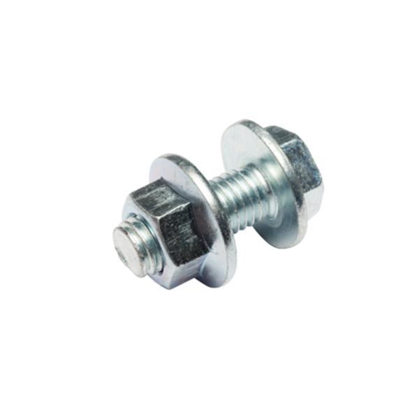 M12x30 Flange Purlin Bolt & Nut 4.6 - Zinc